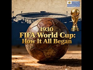 1930 FIFA World Cup : The Incredible Story of Football's First Global Battle