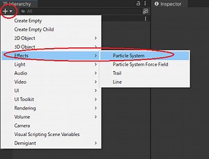 Unity で テトリス風ゲームを作ってみる（Particle）