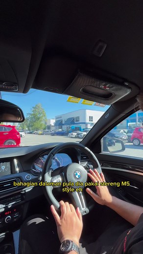 11K views · 116 reactions | BMW F10 convert F90 M5 LCi with 360 camera, apple carplay, steering and digital cluster meter - Part2 (interior) | CT Motorsport Premium Accessories | Facebook