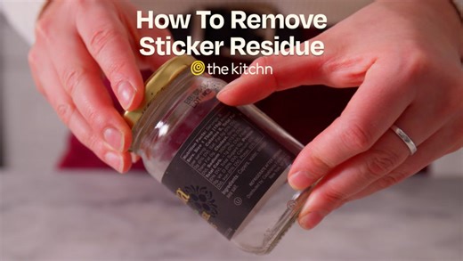 How to remove stickers and residue