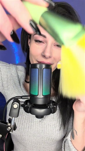 Satisfying Face Brushing / ASMR for Sleep