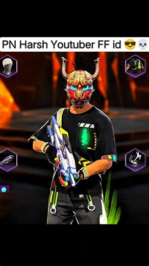 PN Harsh Free Fire Uid Profile 😱🤯 #shorts