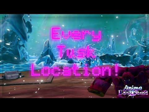 Every Tusk Location in ALS! | Anime Last Stand