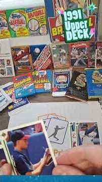 Ripping Some 1991 Upper Deck Baseball - #baseballcards #packopenning