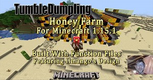 Honey Farm for Minecraft 1.15.1 (Uses Function Files) Minecraft Map