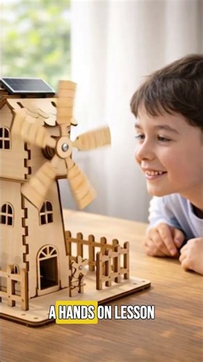 Solar Windmill Puzzle STEM Kit