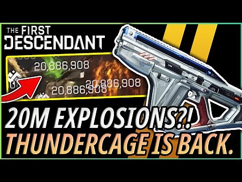 The ONLY ThunderCage Build You'll Need! | 20m Explosions!?