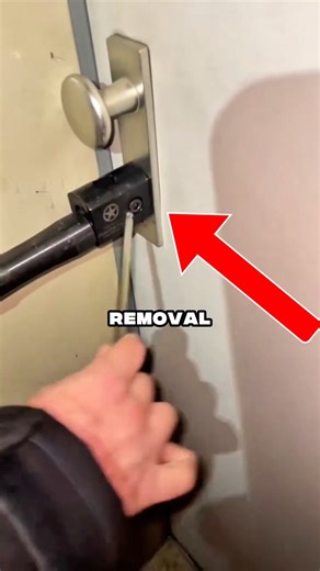 When a Lock Has to Come Out 😮