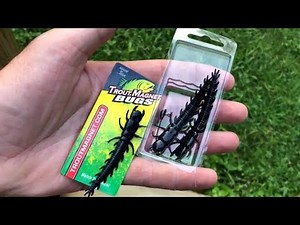 NEW TROUT MAGNET HELLGRAMMITE fishing review