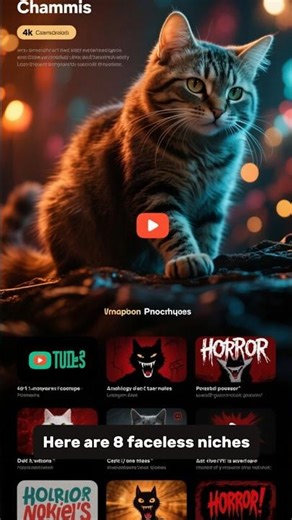 Which Faceless YouTube Niches That Will Make You RICH in 2026 ? #shorts #artificialintelligence