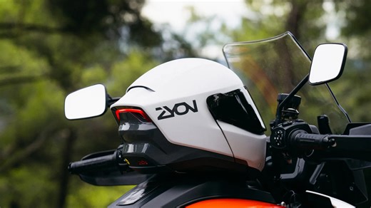 The sci-fi motorcycle helmet of the future is ready for you today
