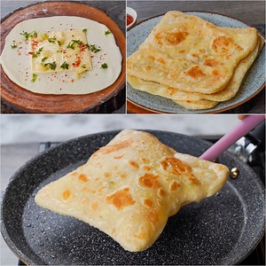 65K views · 238 reactions | This Chilli Garlic Paratha Tastes Like Heaven !! | Homemade Delicious Chilli Cheese Garlic Paratha | N'Oven - Cake & Cookies | Facebook