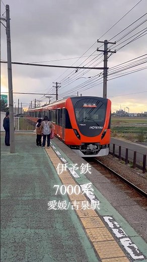 【新型車両】【鉄道】伊予鉄新型車両7000系 #新車 #鉄道 #伊予鉄 #電車 #愛媛県