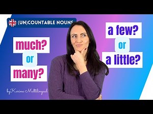 🇬🇧 MUCH/MANY or A LITTLE/A FEW: When to use what?