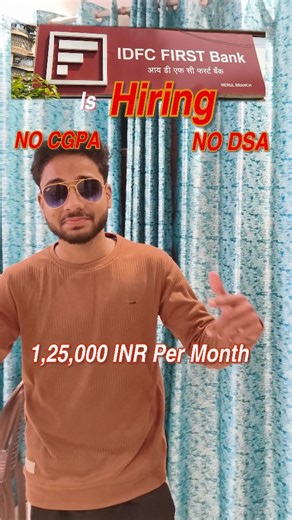 Ehshan | Tech | Career | Hackathons on Instagram: "🚨 Hiring Alert‼️ IDFC FIRST Bank is hiring for SDET (Software Development Engineer in Test) 🧪💻 Comment "Idfc" to get the apply link 🖇️ 📌 Experience: 0–3 Years (Entry to Mid-level) 🕒 Type: Full-time 🆔 Req ID: P-179163 🏢 Category: Technology / Analytics / Digital Banking 💰 CTC: ~₹9.5 – 12 LPA (estimated for SDET roles) 🔍 What you’ll do (High-level): ✔️ Design & execute manual + automated test cases ✔️ Web, Mobile & API testing (end-to-en