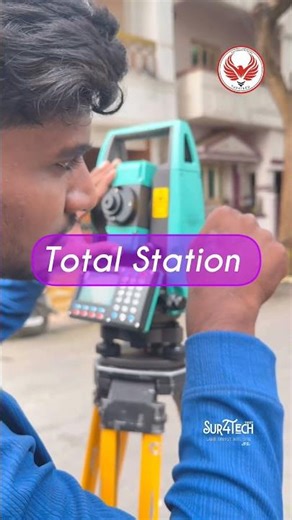 Master Land Surveying! 👷‍♂️ Practical Total Station Training [Live Site Demo]