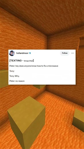 spider-man breaks the microwave 🥵