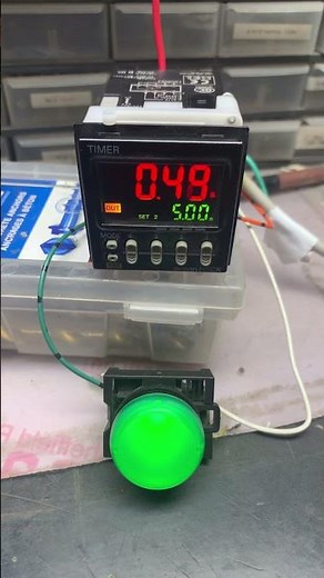 OMRON H5CX Timer ON/OFF operations Set 1 off 3 seconds set 2 On 5 seconds use for heating control