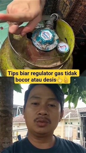 Tips to prevent gas regulator leaks or hissing👆👍