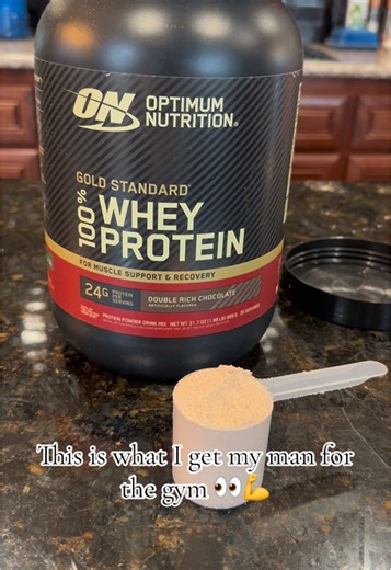 This is the whey protein I keep stocked for my man and his workouts 💪 Clean, reliable protein with 24g per serving to support muscle growth and recovery — whether it’s post-lift, morning shakes, or busy days when meals don’t happen on time. Mixes easy, tastes good, and actually works. If you’re buying for someone who trains hard, this is a no-brainer. @Optimum Nutrition Shop 🫶 #GymGirlfriend #HisProtein #WorkoutEssentials #FitnessCouple #TikTokShopFinds