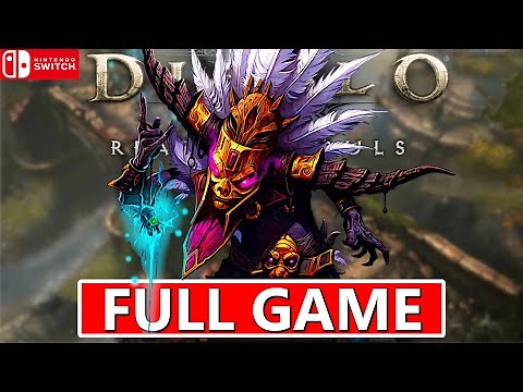 Diablo 3 Reaper of Souls - Witch Doctor - Full Game Walkthrough (No Commentary, Nintendo Switch)