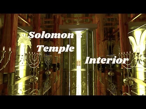 First Temple in Jerusalem | 3D model Solomon's Temple (Inner) #3d #solomonstemple #solomon