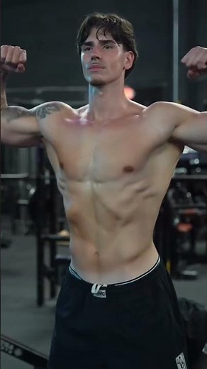 Taking Off My Shirt Ripped Abs Transformation - victorsanchezgi #aesthetic #fitness