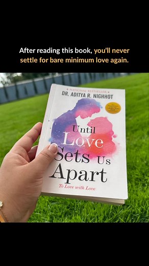 Aditya Nighhot | Love, Romance & Heartbreak on Instagram: "📕Until love sets us apart | Available on amazon love story, romantic book, romance novel, new book release, fiction book, heartbreak, book lovers, romantic reads, love stories, love and relationships, romance author, romantic fiction, sad, pain, relatable, cry, emotional, trending, move on, bookstagram, romance books #fictionlovers #mustread #emotionalreads #cry #moveon #viral #trending #bookstagram #booktok #aesthetic #books #reelitfee