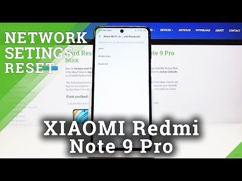 How to Reset Network Settings in XIAOMI Redmi Note 9 Pro – Find Network Options