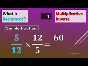 What is RECIPROCAL (or Multiplicative Inverse)? | Step by step Tutorial - Pinoy Math | M5Q1W7L11