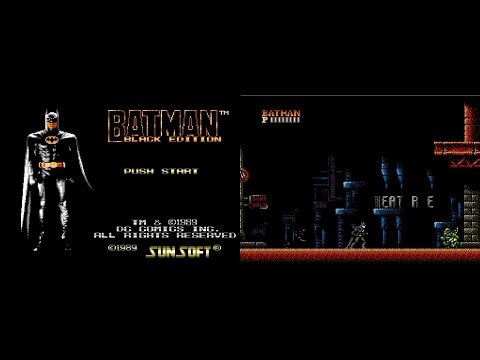 Batman Black Edition (Hack of Batman) NES - Walkthrough