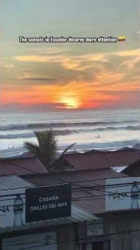 Ecuador Sunsets Are Seriously Underrated 🌅🇪🇨