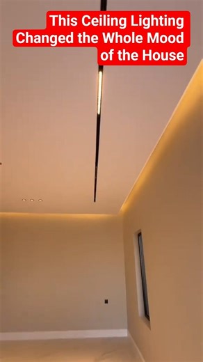 This Ceiling Lighting Changed the Whole Mood of the House