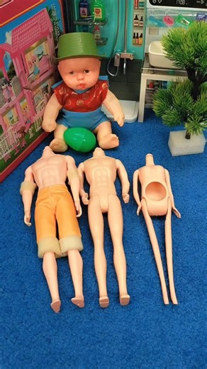 Satisfying With Unboxing and Review Doll Set Toys, ASMR Video#shorts#disneytoys