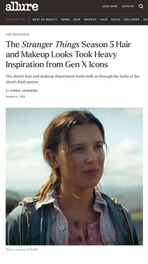 Eleven’s slicked-back bun was an homage to her younger self. @sarahhindsgaul shares what El’s “superhero” hair symbolized in #StrangerThings. | Kirbie Johnson