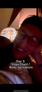 Days 3 & 4 of my meditation experience using Dan Harris' 10% Happier app! Day 3: I had a chanting meditation in my morning yoga class that somehow quieted my mind amidst all of the thoughts I had going on, and with that came a physical sensation of the emergence of "higher self" that some of these meditations talk about. It seemed easier than usual to focus. Then something shifted with my pre-sleep meditation - it was a different kind of meditation, focusing on body sensations with an emphasis o