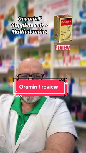 Oramin F Review: Multivitamins & Supplements