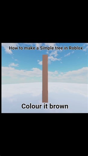 Easy Tree Tutorial for Roblox #roblox #robloxtutorial #tutorial #trending