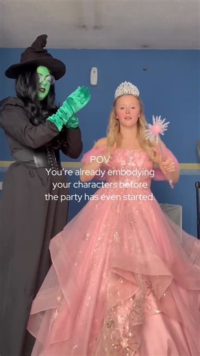 Behind the scenes, right before the party starts…. We don’t think we’ve ever seen @carys_surbey so excited to wear a costume before 💖 & @jess_bondibeach is the perfect sultry Elphie 🤣 We are absolutely LOVING these joint parties! 💚🖤💖🫶🏼 #princessparty #princessparty #kidsparty #kidsparties #princessentertainer #princess #wicked | My Little Princess Parties