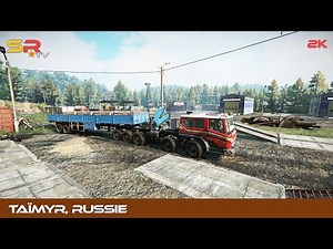 Snow Runner 👀🚍🚛 #10 - Défi : Livraison De Ciment (Zimnegorsk) - 🚚🚘 (En 2k)