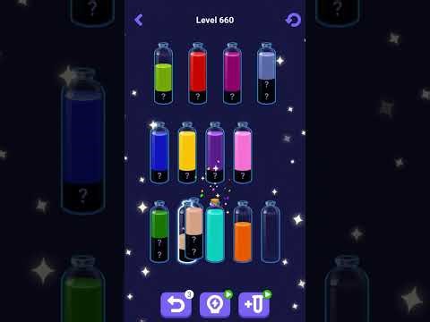 Water Sort Puzzle Strategic Flow – Levels 657–666 Silent Walkthrough #watersort