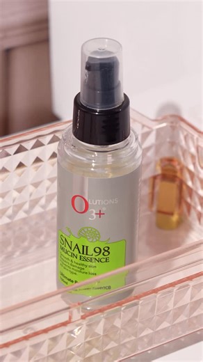 O3+ Skincare | Glass Glow = Snail Mucin ✨✨ Wake up to clearer, brighter, more even tone glowing skin with O3+ Snail Mucin with 98% snail secretion... | Instagram