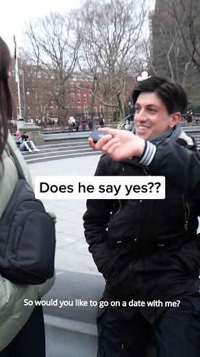 Blind Date Setup in Washington Square Park