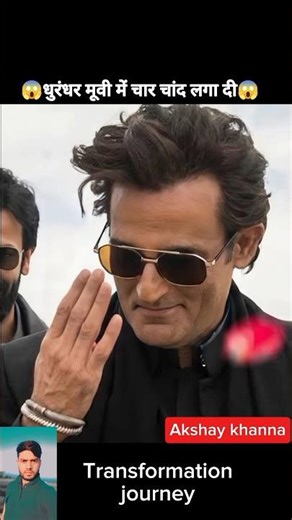 Akshay khanna 💯✅ age transformation journey// #akshaykhanna #trending #dhurandhar #video #clips #vir