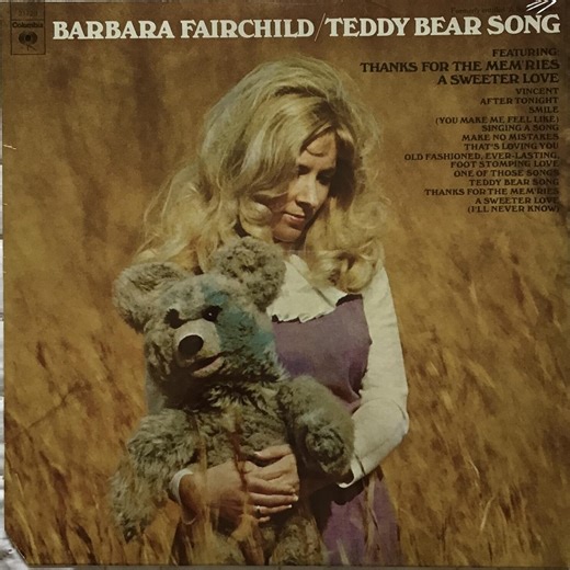 Teddy Bear Song - Letra - Barbara Fairchild