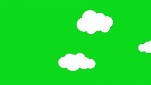 Download Green Screen animated moving clouds for free