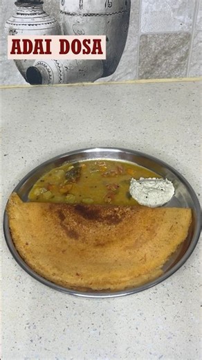 No Rice Flour! Perfect Adai Dosa at Home | Beginner Friendly