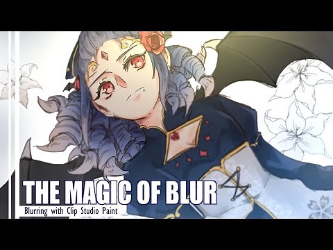 Blurring with Clip Studio Paint
