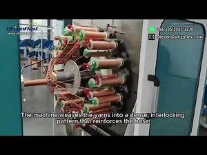 Braiding Process: Textile Reinforcement for Rubber Hose