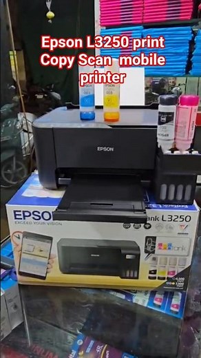 Epson L3250 Print Copy Scan Multifunction printer #Newprinter #installation #Shop #office #home #csc